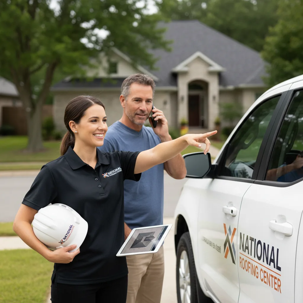 National Roofing Center customer support in Vallonia